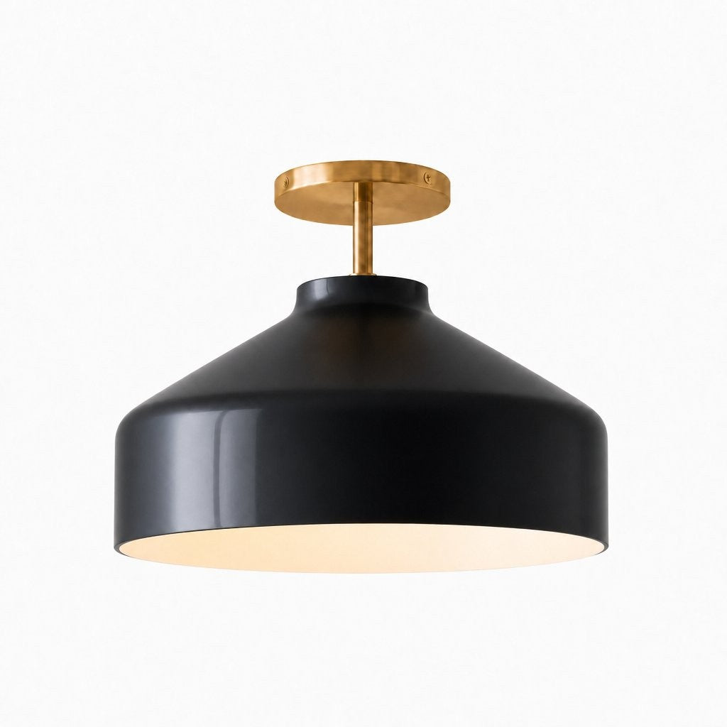 Drilon Nordic Morandi Metal Flush Mount Ceiling Light