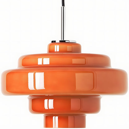 Yves Vintage Tiered Glass Pendant Light