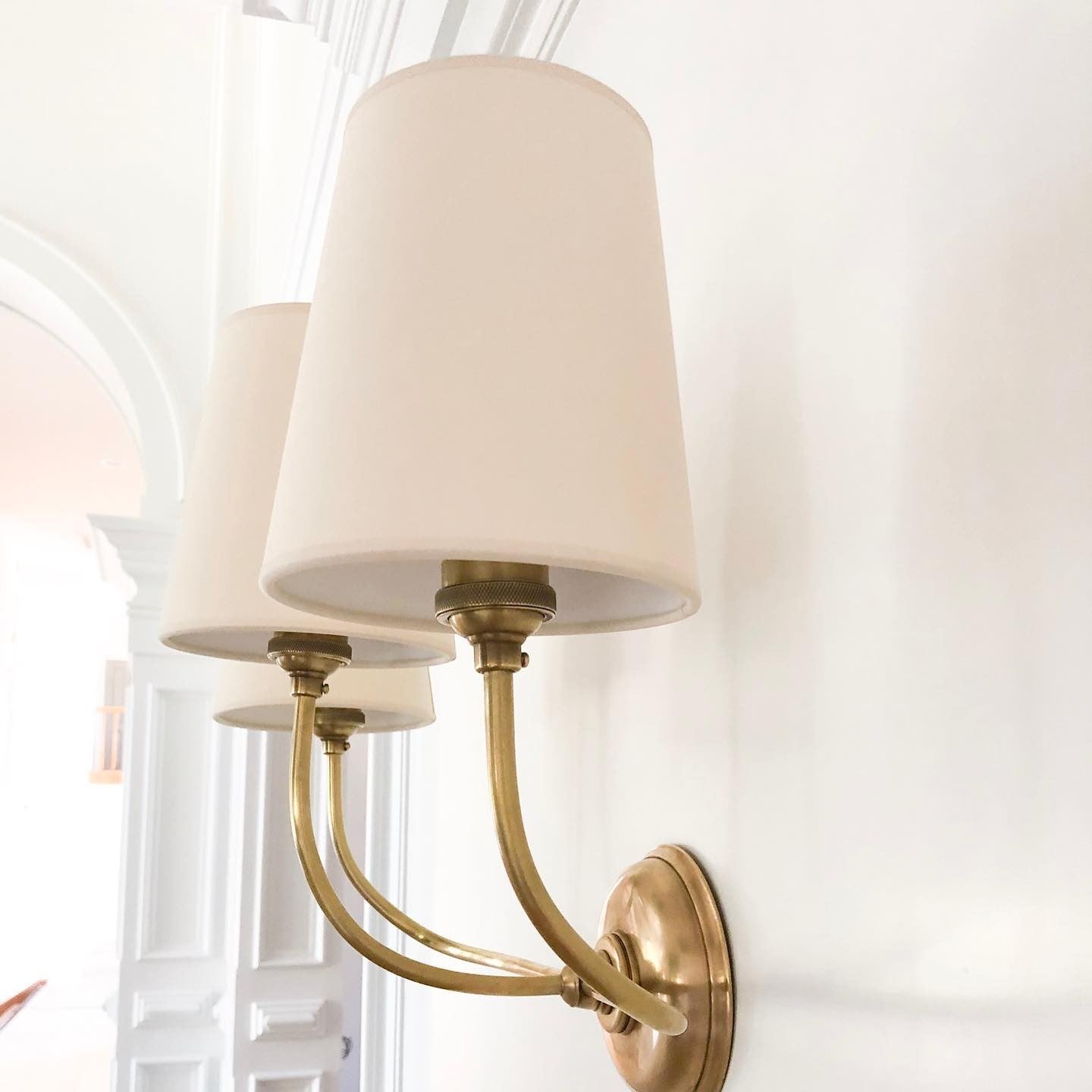 Wrynn 1/2/3 Light Fabric Shade Wall Sconce