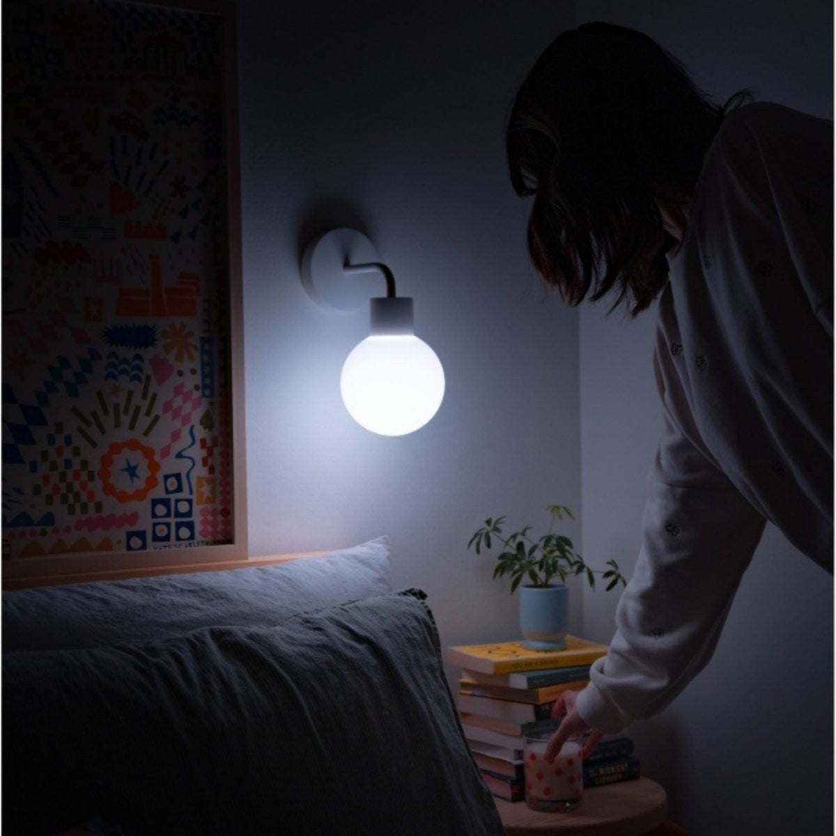 Tessa Modern Rechargeable Colorful Wall Light