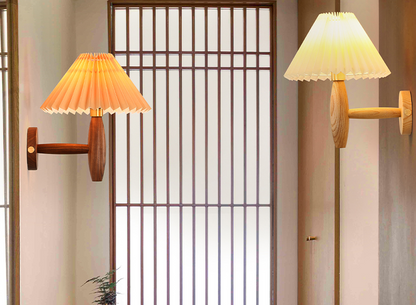 Meher Wooden Wall Lamp