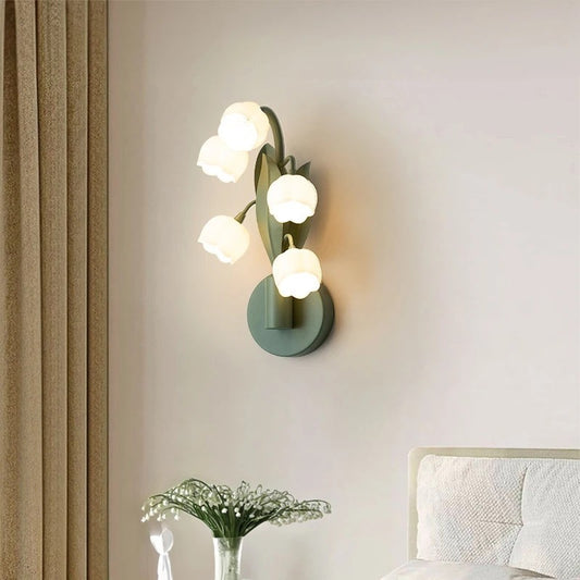 Eudora Lily of The Valley Wall Lamp
