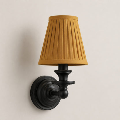 Corbin Vintage Color Fabric Wall Sconce