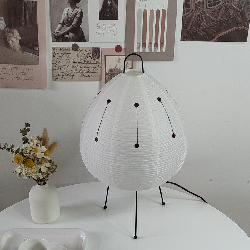 Nicolas Japanese Style Paper Lantern Table Lamp