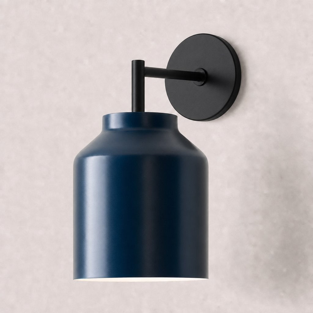 Drilon Nordic Minimalist Morandi Matte Metal Wall Sconce