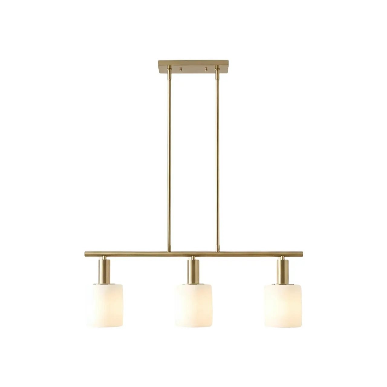 Aura Modern Linear Porcelain Chandelier