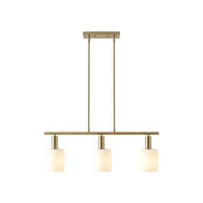Aura Modern Linear Porcelain Chandelier