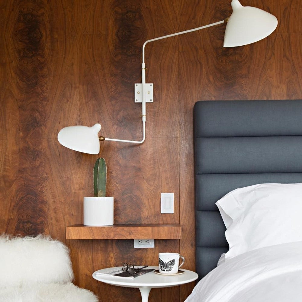 Radha Swing Arm Industrial Modern Wall Sconce