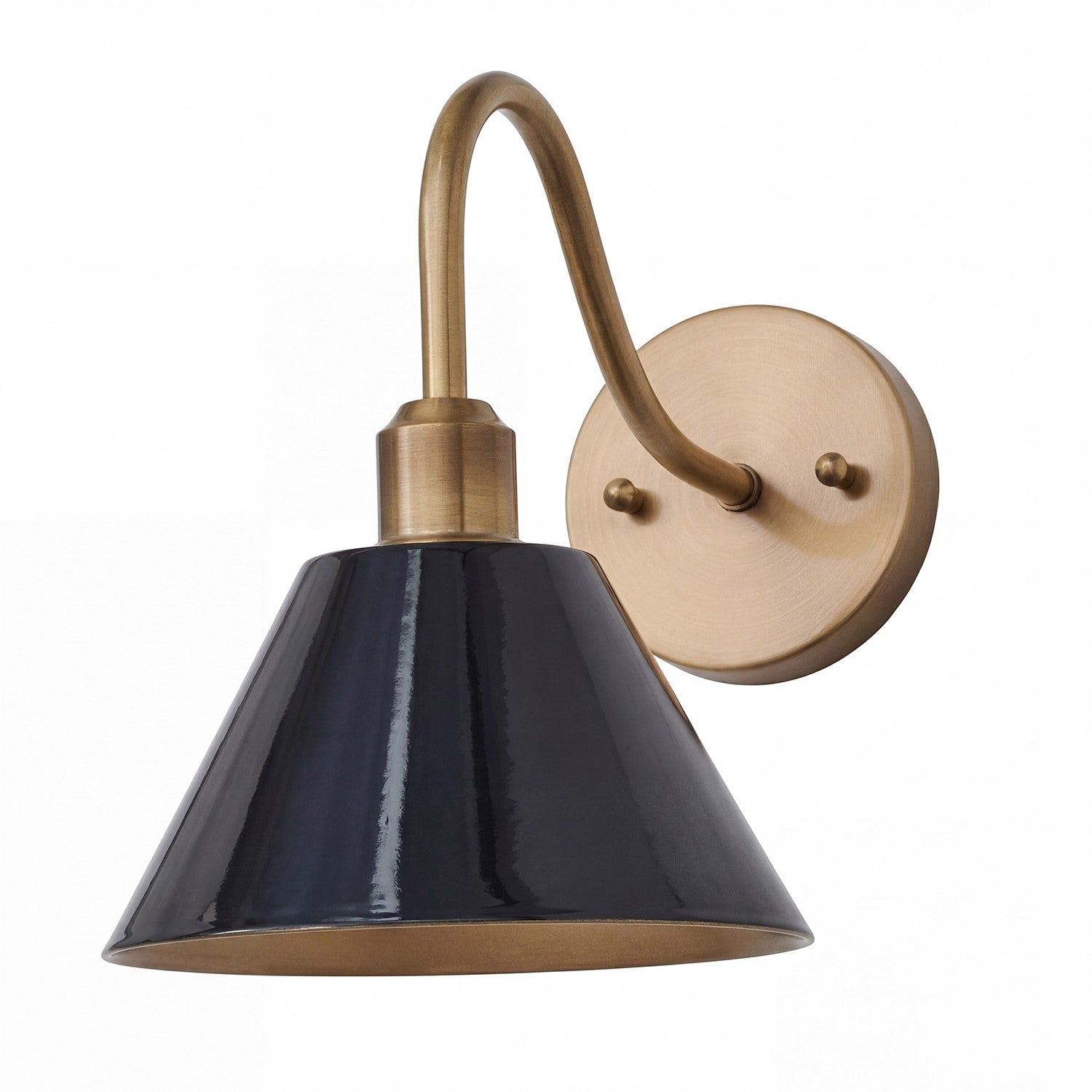 Ferm Minimalist Industrial Tapered Sconce