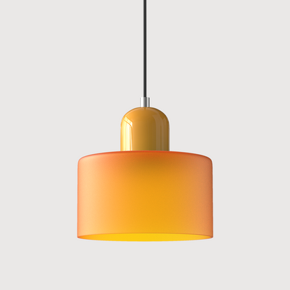 Colorful Creative Small Fresh Glass Shade Pendant Light