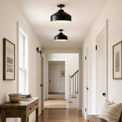 Drilon Nordic Morandi Metal Flush Mount Ceiling Light