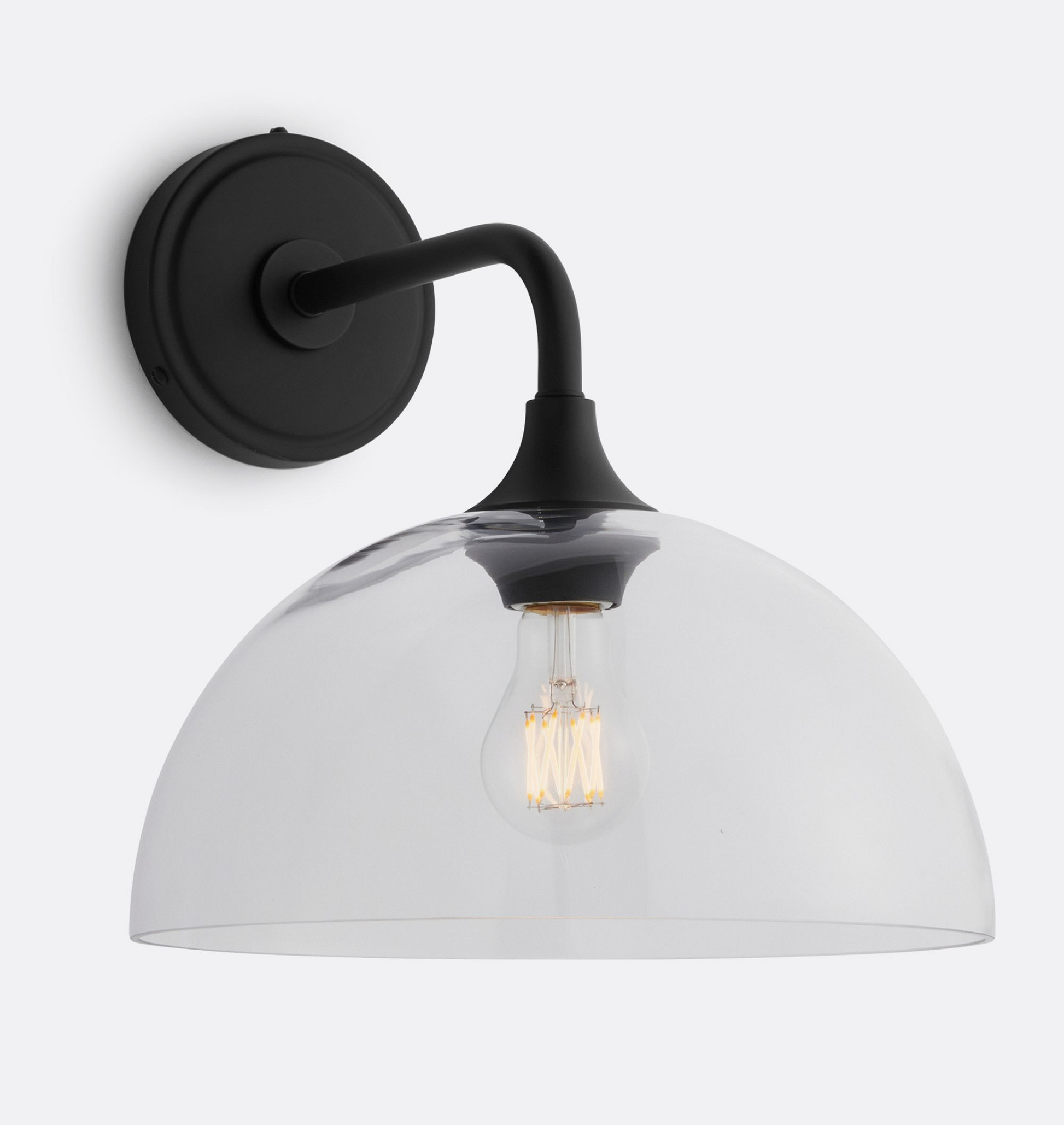 Musara Minimalist Glass Shade Wall Light
