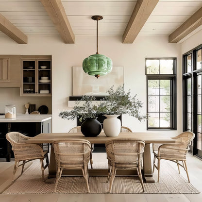 Ozita Retro Semi-Flush Mount Eloise Pendant Light