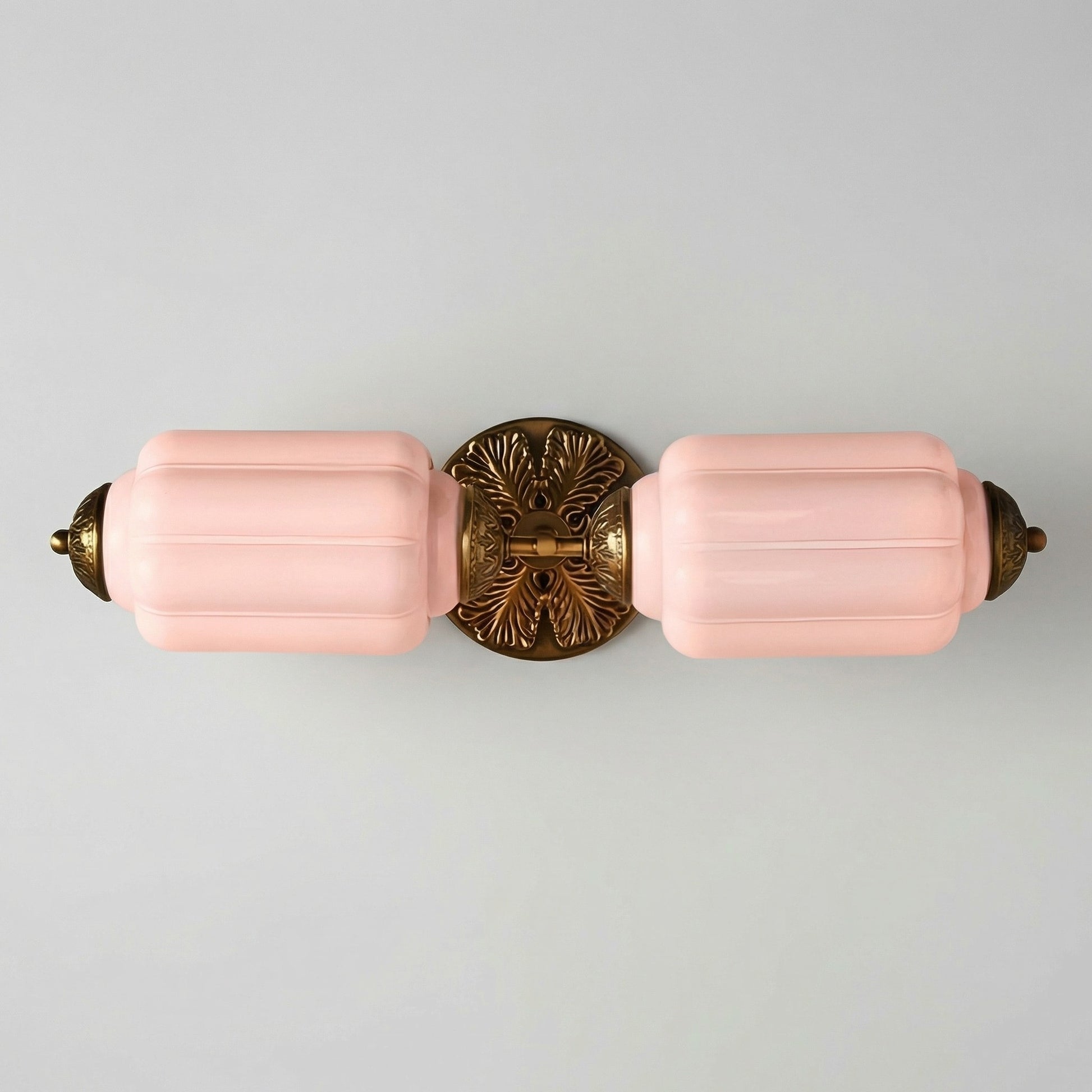 Hartnell Retro Colorful Art Deco Glass Eloise Wall Light