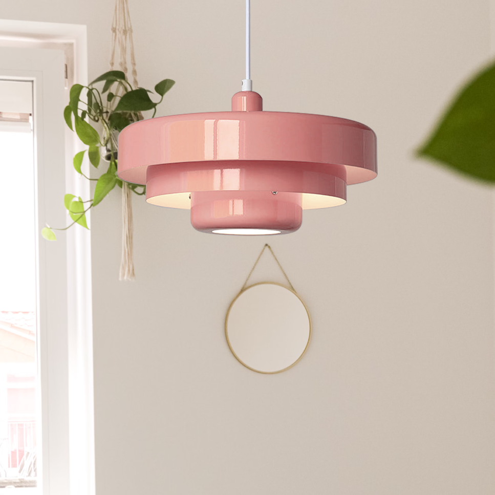 Modern Scandinavian Multi‑Layer Colorful Pendant Light