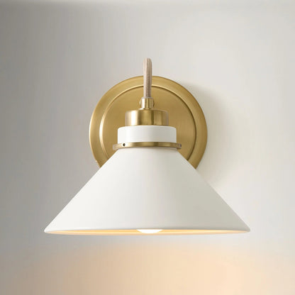 Kalevipoeg Modern Farmhouse Cone Shade Wall Sconce