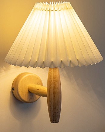 Meher Wooden Wall Lamp