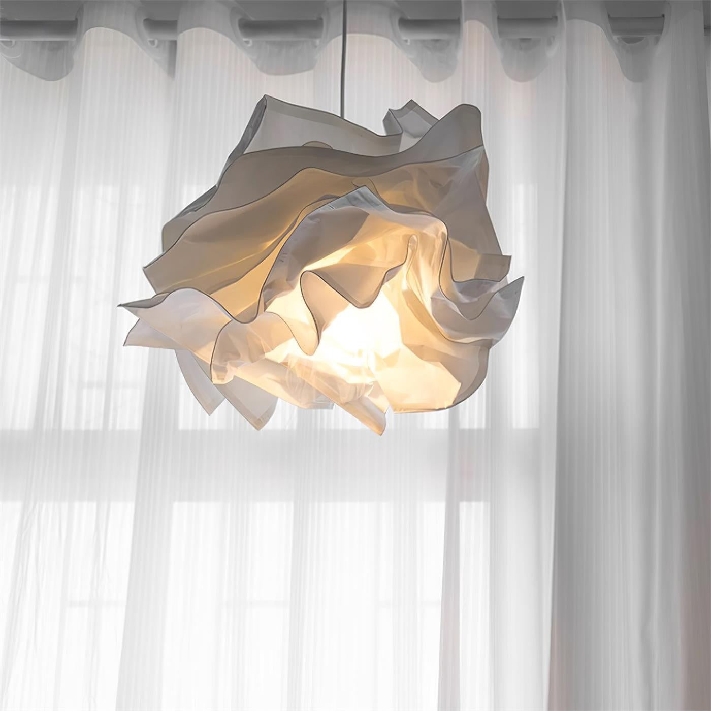 Carrow White Cloud Paper Pendant Lamp