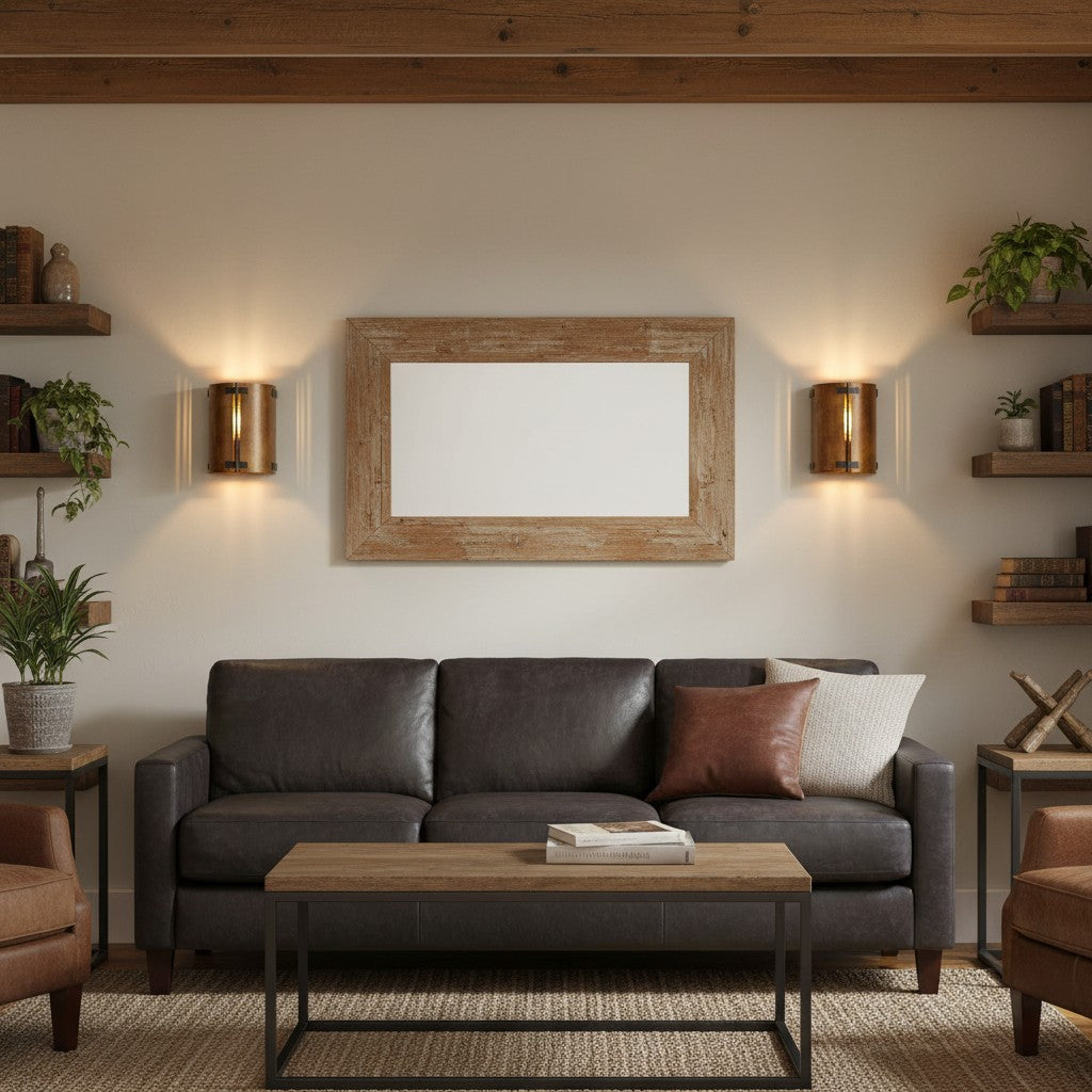 Zoe Industrial Rustic Bronze Cylindrical Metal Wall Sconce