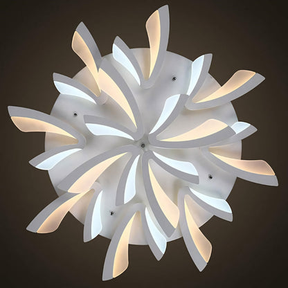 Sariel Led Dimmable Acrylic V Shape Ceiling Light