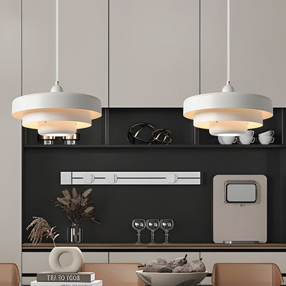Modern Scandinavian Multi‑Layer Colorful Pendant Light