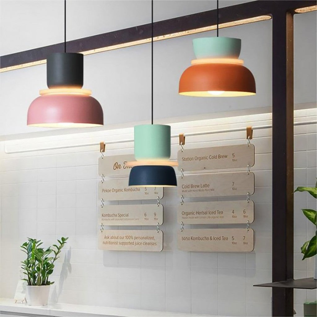 Vesperia Nordic Macaron Pendant Light for Round Dining Table