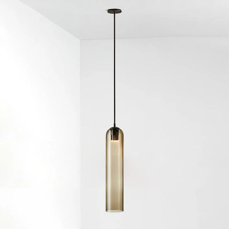 Kimaya Benedict Tube Glass Pendant Lamp