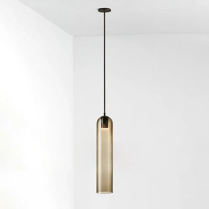 Kimaya Benedict Tube Glass Pendant Lamp
