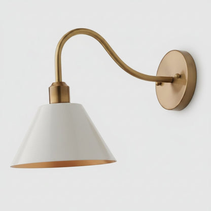 Ferm Minimalist Industrial Tapered Sconce