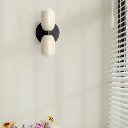 Mahira Glass Up Down Wall Sconce