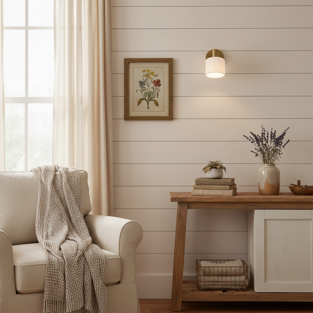 Aura Modern Porcelain Sconce