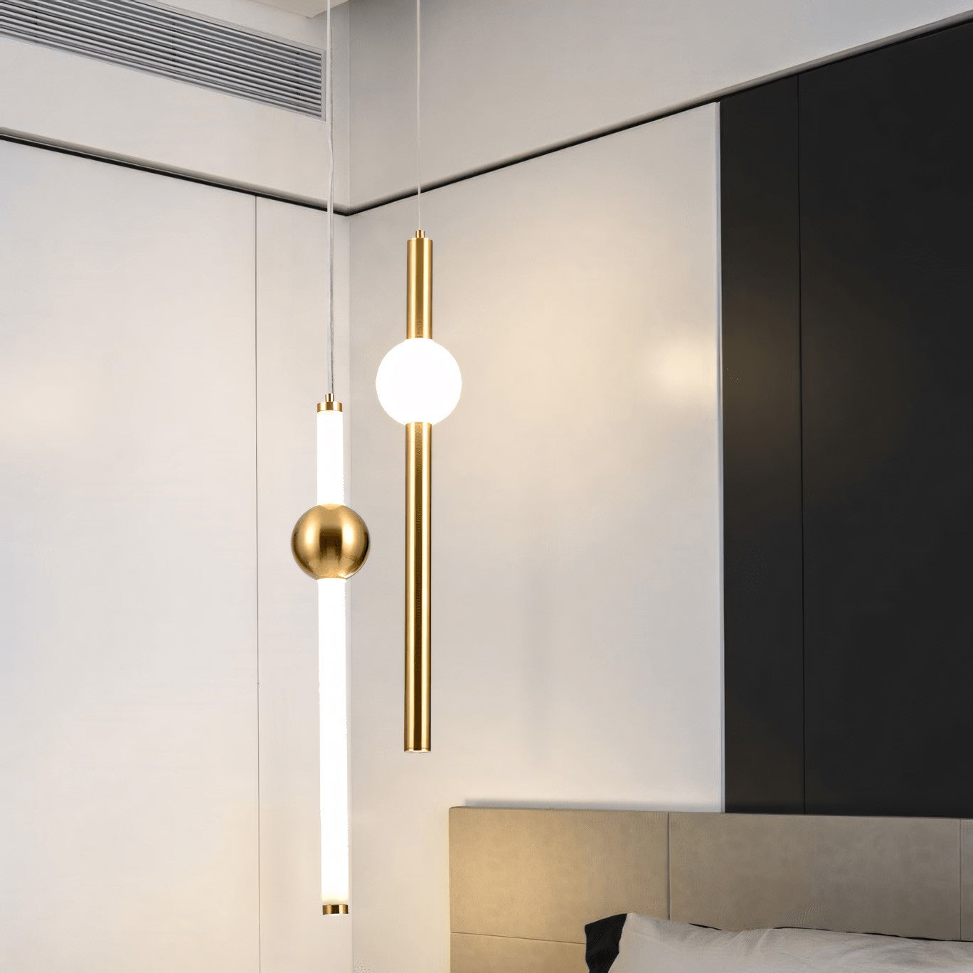 Orion Nordic LED Tube Pendant Light