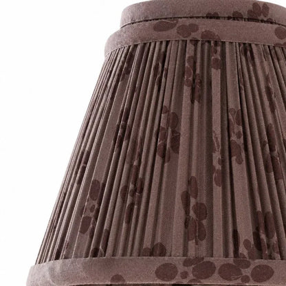 Fenwick Vintage Pleated Pattern Fabric Shade Wall Sconce