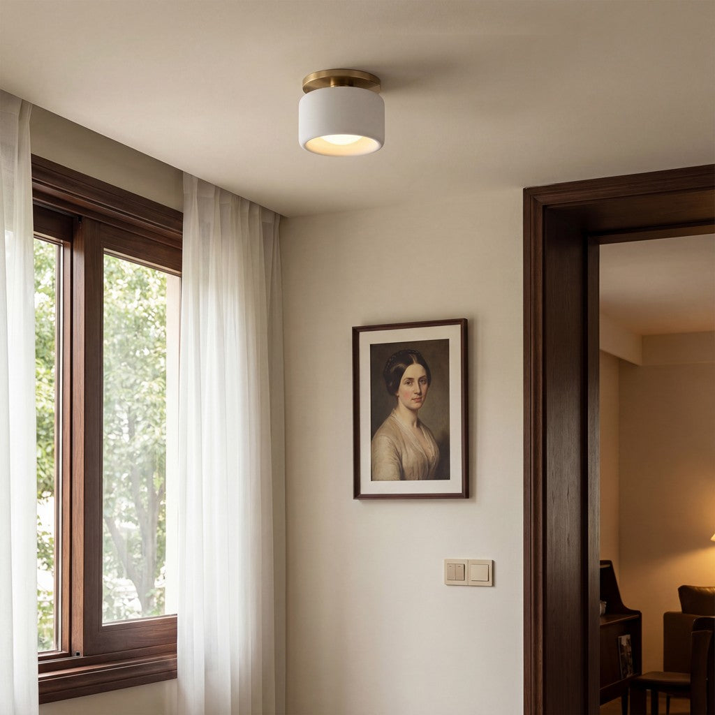 Aura Modern Porcelain Sconce