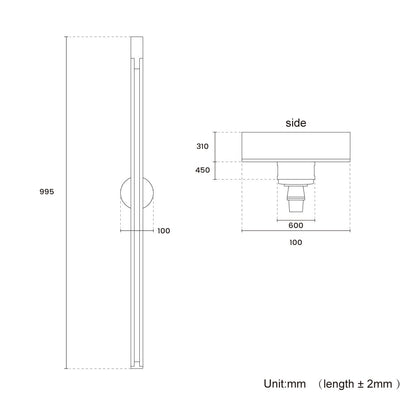 Byronn 360 Degree Rotation Ceiling Rail For Light