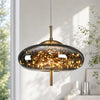 Atria Luxury Led Geometric Globe Sprinkle Pendant Light