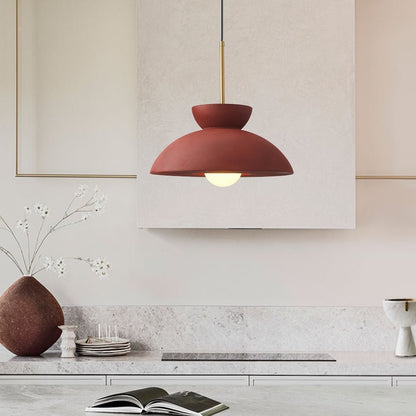 Iyla Scandinavian Minimalist Resin Pendant Light