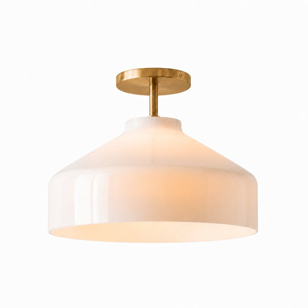Drilon Nordic Morandi Metal Flush Mount Ceiling Light