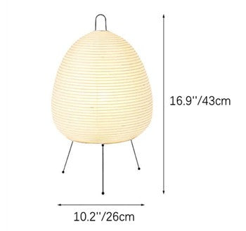 Salvatore Japanese Paper Table Lamp