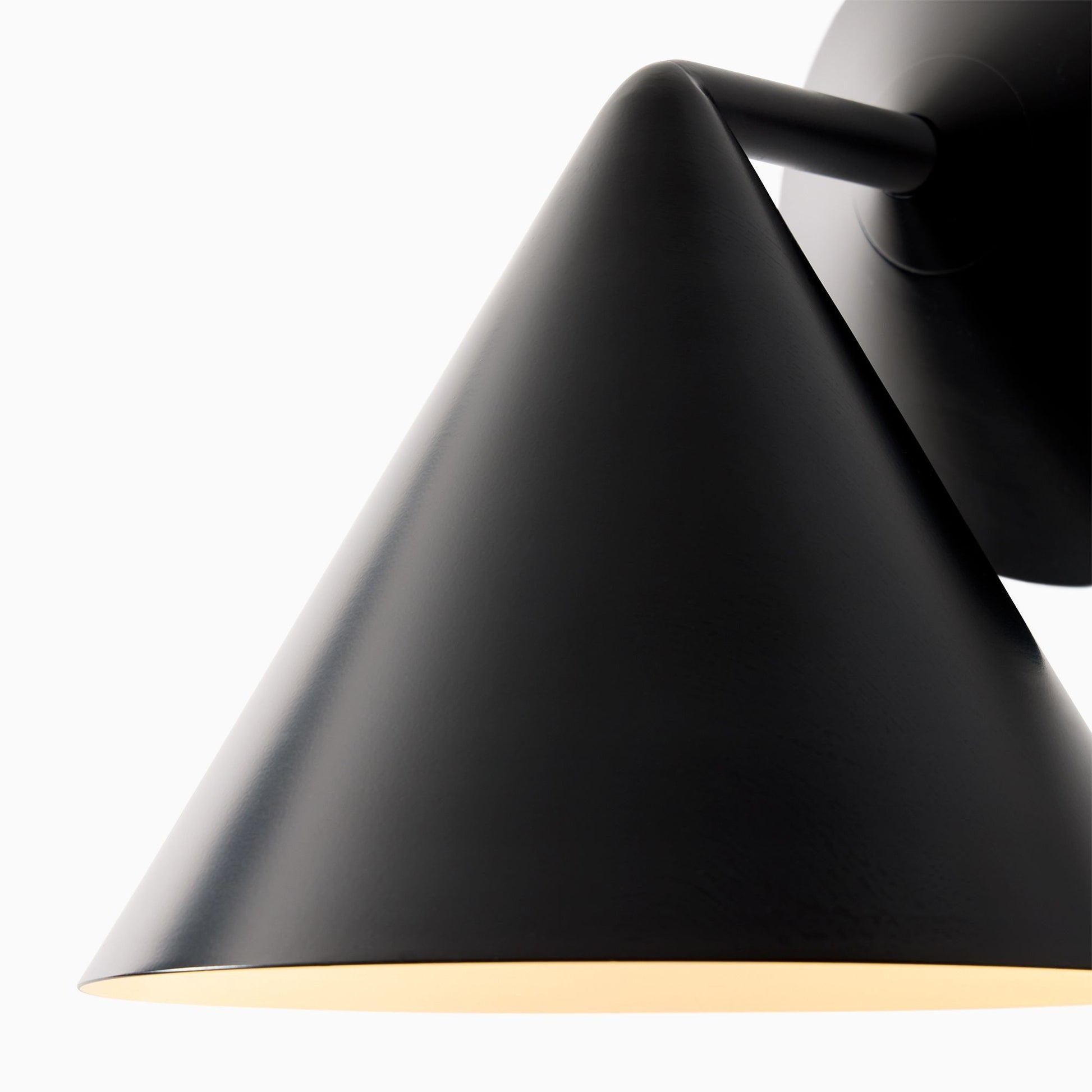 Maven Modern Elegant Cone Shade Wall Sconce