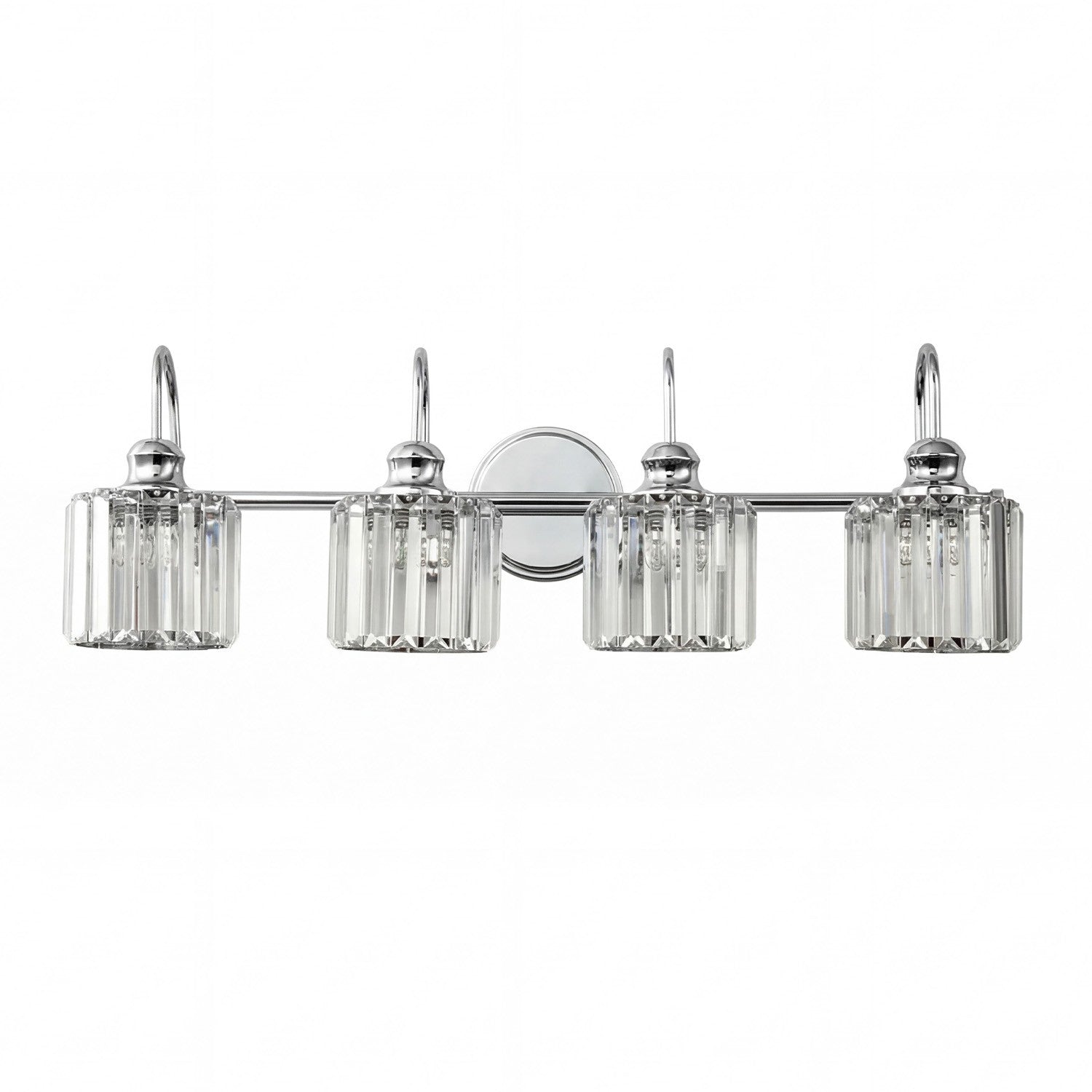 Naeris Modern Square Crystal Wall Sconce