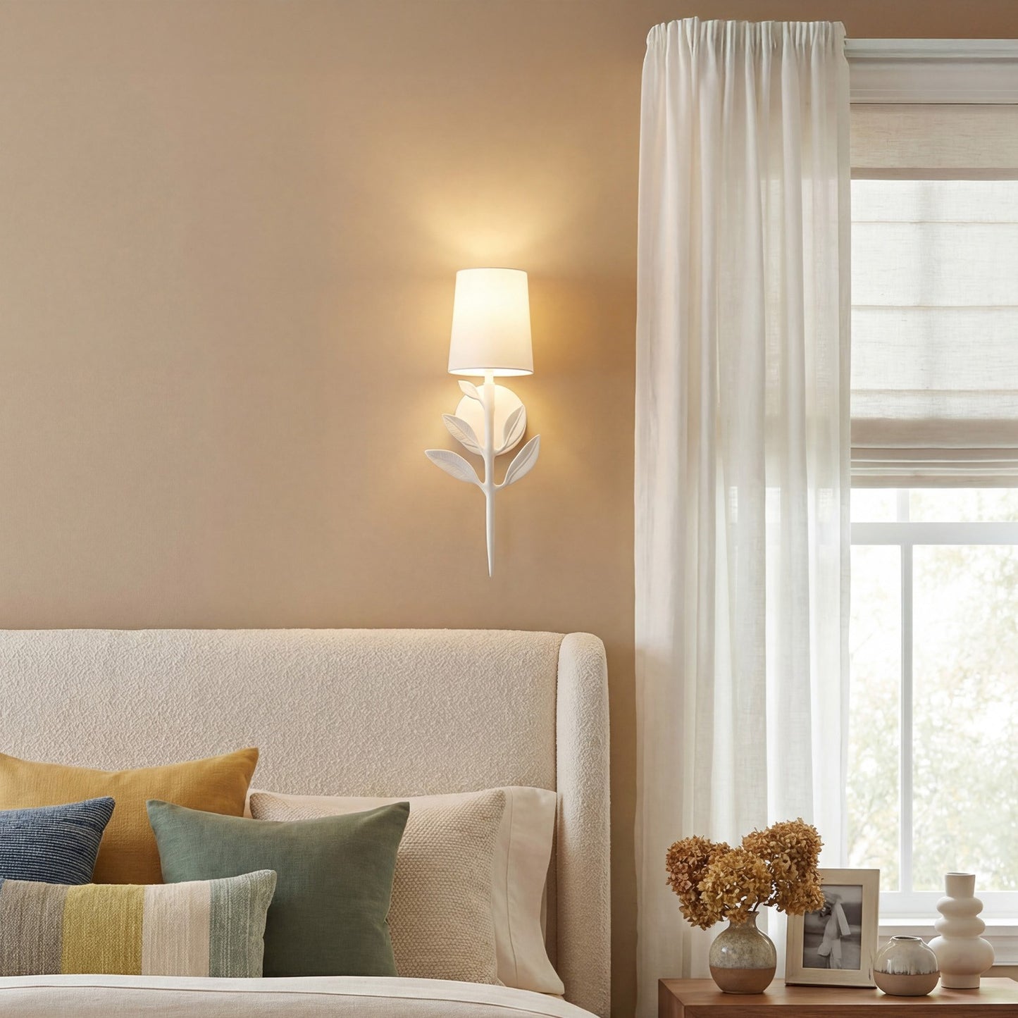 Hemma Retro Leaves And Branch Sconce