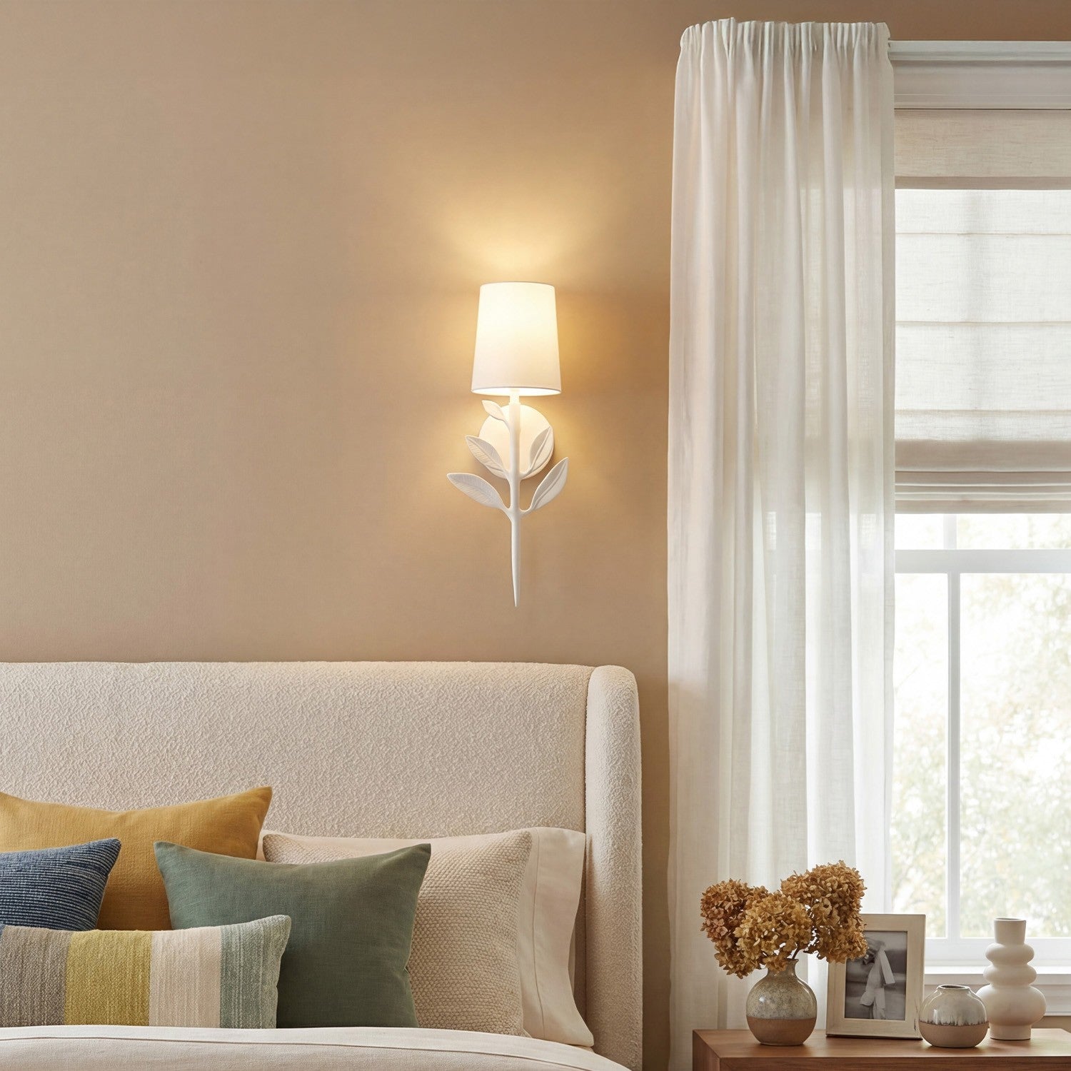 Hemma Retro Leaves And Branch Sconce