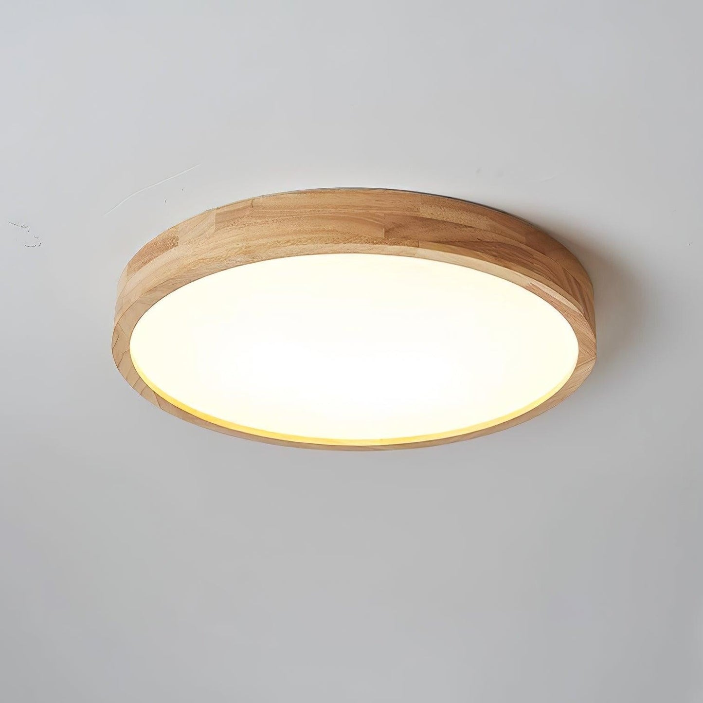 Blayze Rustic LED Wooden Geometric Ceiling Light
