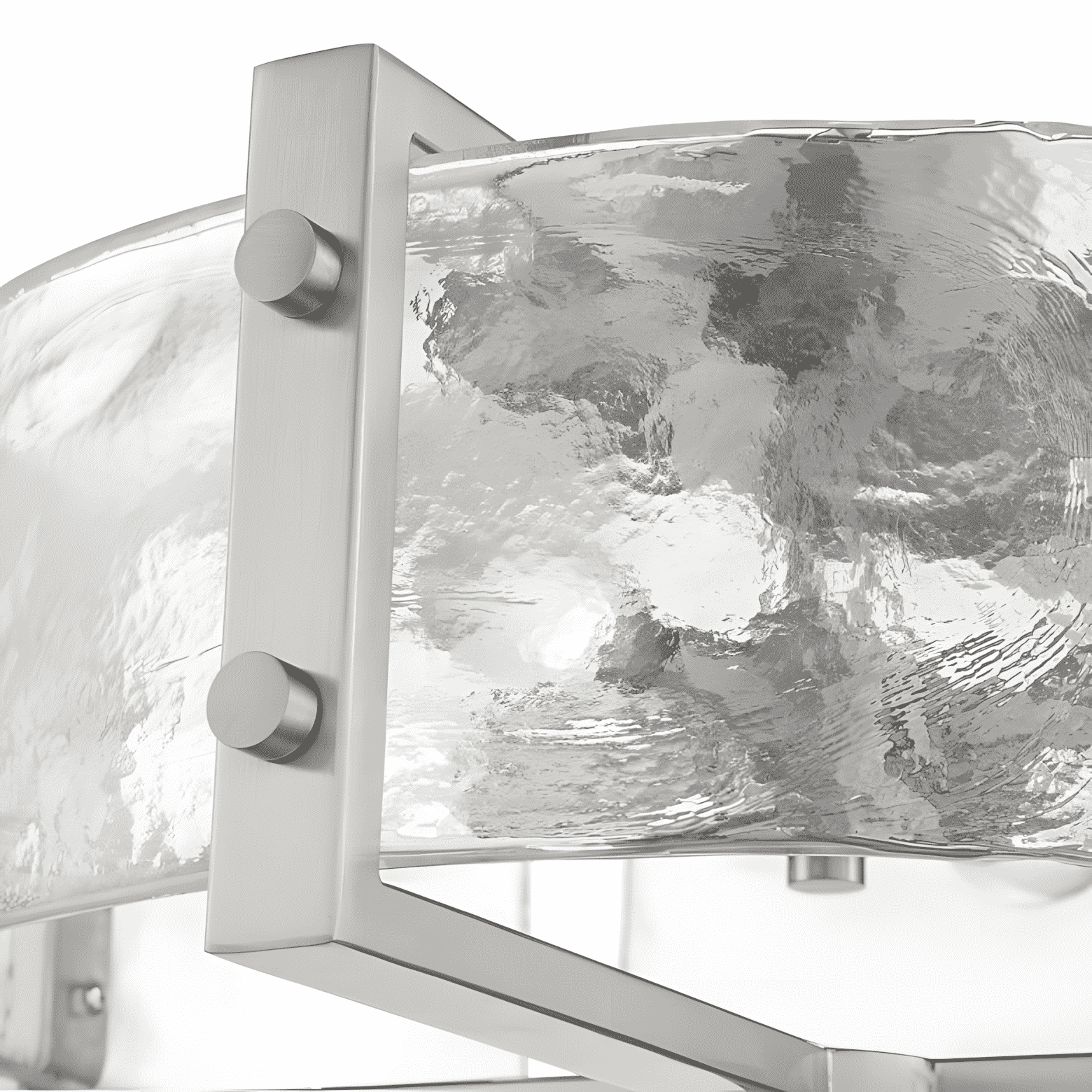 Piper Farmhouse Drum Glass Ceiling Light