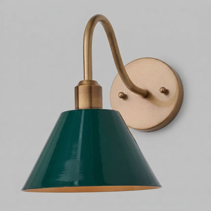 Ferm Minimalist Industrial Tapered Sconce