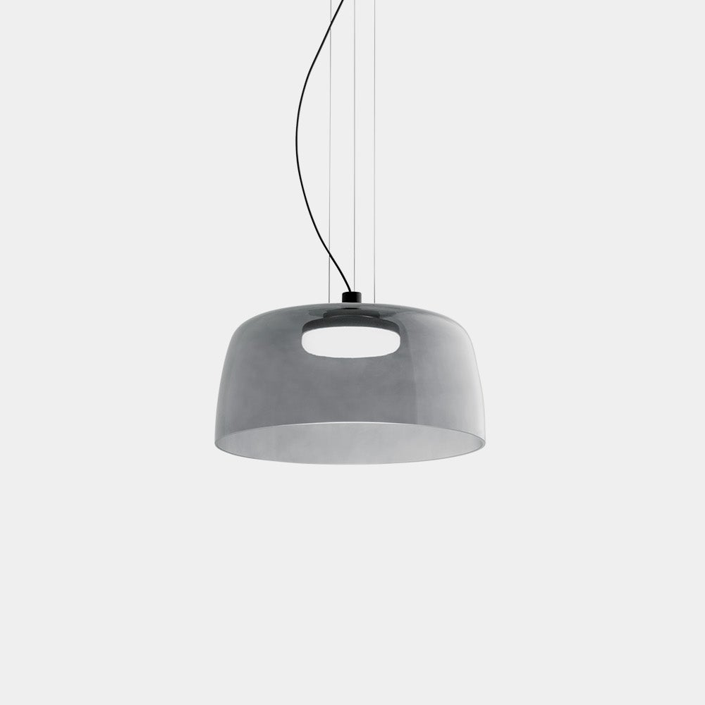 Zaire Bowl Shaped Layer Stained Glass Pendant Light