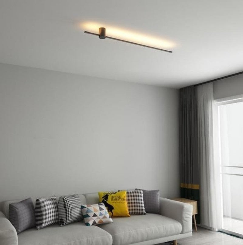 Aaradhya Modern Minimalist Rotatable Linear Black LED Wall Light