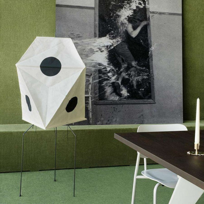 Kiran Minimalist Wabi-sabi Tripod Floor Lamp