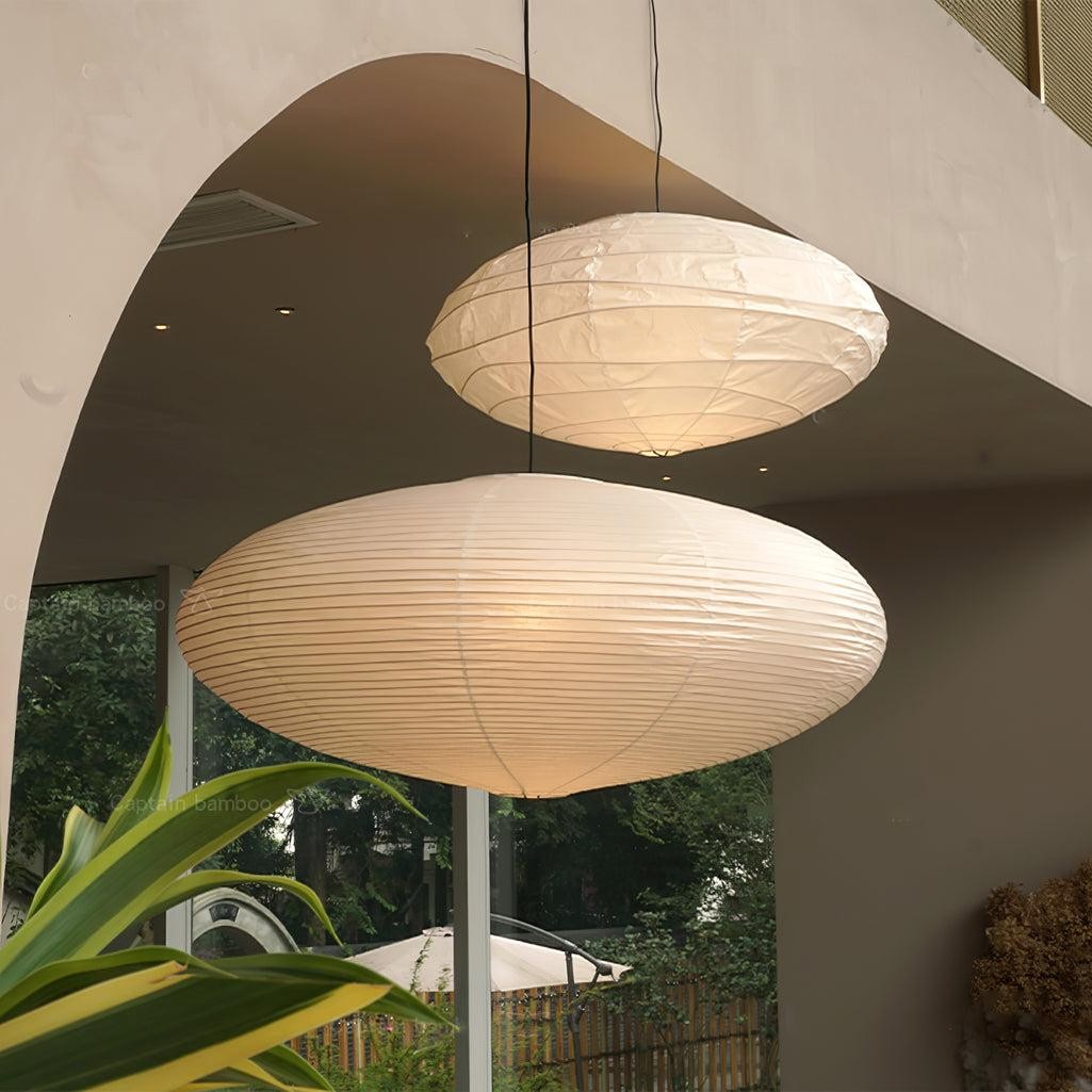Gino Japanese Rice Paper Lantern Pendant Light